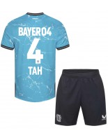 Bayer Leverkusen Jonathan Tah #4 Alternativní dres pro děti 2023-24 Krátký Rukáv (+ trenýrky)